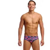 Funky Trunks Fts025m71904 Seamed Swimming Brief Blauw AUS 36 Man