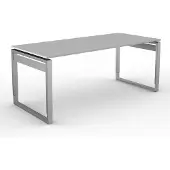 Kerkmann Büromöbelfabrik Bureau Workspace 180cm licht grijs hoogte verstelbaar