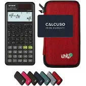 Casio fx-85ES Plus 2nd edition incl. WYNGS Beschermhoes Rood - Wetenschappelijke Rekenmachine - Basis Pakket
