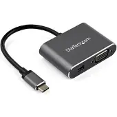 StarTech.com .com CDP2MDPVGA, USB-C, 1 VGA (D-Sub) uitgang, 3840 x 2160 pixels