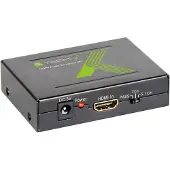 Techly IDATA HDMI-EA Audio Extractor SPDIF 5.1CH, Analoge RCA 2CH met HDMI 4K60Hz