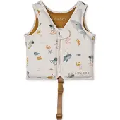 Liewood - Kid's Dove Swim Vest - Zwemvest 15-19 kg, sea creature /geel