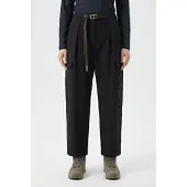 CMP - Women's Long Pant with Belt - Vrijetijdsbroek M, zwart