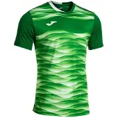Joma Tiger Vii Short Sleeve T-shirt Groen L Man