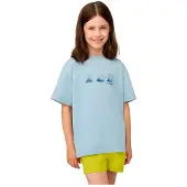 Mammut - Kid's Base T-Shirt Playground - T-shirt 128, grijs