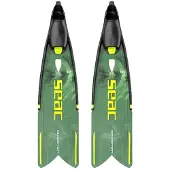 Seac Sub Booster Spearfishing Fins Groen EU 41-42