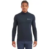Montane Dart Xt Half Rits Lange Mouw T-shirt Blauw S Man