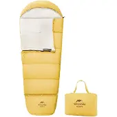 Naturehike C180 Slaapzak Geel 160-190 x 75 cm / Right Zipper