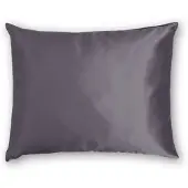 Silk Heaven Zijden kussensloop 50x70cm Antraciet Ritssluiting 19 Momme - Kussensloop set - Luxe Silk Kussensloop 100% moerbei zijde - Zijde kussensloop - - 50x70cm / Ritssluiting