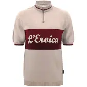 Santini Eroica Vino Korte Mouw Wielertrui