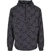 Urban Classics Tussenjas zwart / wit