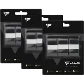 VirtuFit Pro Padel Overgrip - Zwart - 9 Stuks