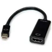 Value Mini DisplayPort - HDMI Adapter, v1.2, Mini DP Male - HDMI Female