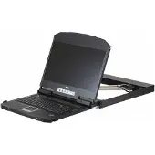 Aten CL3800NW KVM-Console Console LCD FHD WideScreen Wide Rail à deux rails, profondeur ultra courte (USB / HDMI / DVI / VGA), v