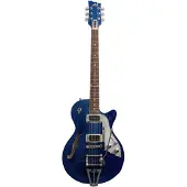 Duesenberg Starplayer TV Ocean Flake semi-akoestische gitaar met koffer