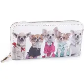 Kumixi Portemonnee 'Chihuahua' wit