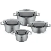 Fissler Pannenset Phi Collection met Glasdeksels (4-delig)