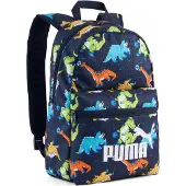 Puma Rugzak 'Phase' navy / azuur / lichtgroen / oranje