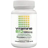 Pharmanutrics Vitamine B12 1000mcg Kauwtabletten