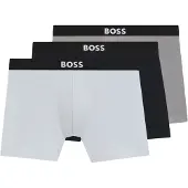 BOSS ONE set van drie boxershorts met logotailleband Maat XXL