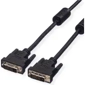 Value DVI monitorkabel, DVI M/M, (24+1) dual link, 5,0m, 5 m