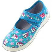 Beck Ballerina's 'Unicorn' turquoise / rosa / donkerroze / wit
