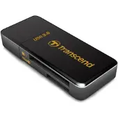 Transcend RDF5K Externe geheugenkaartlezer USB-A 3.2 Gen 1 Zwart