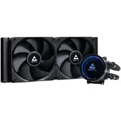 Chieftec Kit waterkoeling AIO - - Iceberg Dark RGB - 240mm - Zwart - Compatibele Socket AM4