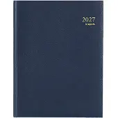 Brepols Timing Lima Agenda 2027 A5 1 Week per 2 pagina's Nederlands Blauw 0.137.1256.06.6.0