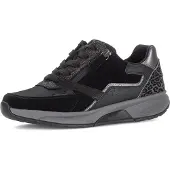 Gabor Sneakers laag 'Rollingsoft' grijs / donkergrijs / zwart