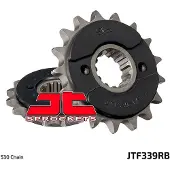JT Sprockets JTSPROCKETS kettingtandwiel JTF339.16RB, voorzijde, chroomstaal