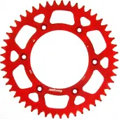 Supersprox Aluminium 49d Ral210x49red Achtertandwiel