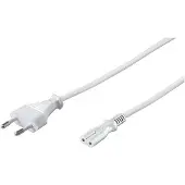Microconnect PE030715W, 1,5 meter, stopcontact type C, C7 verdelers, 250 V, 2,5 A