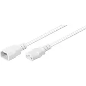 Microconnect Power Cord C13 - C14 3m White