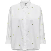 ONLY Blouse 'ONLNew Lina' geel / groen / wit