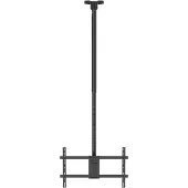 Deltaco - Plafondbeugel voor 37-86 inch Scherm/Monitor - Verstelbaar van 1090-1690 mm - Max 60kg