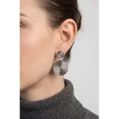 Purelei Artistic Ohrringe Silver Maat: OS | Oorbellen Outlet | Dames | Grijs