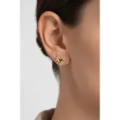 Purelei Oorbellen 'Delicate Heart' goud