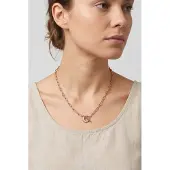Purelei Ketting 'Night Sky' rose-goud / transparant