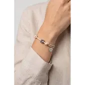 Purelei Armband 'Knot' sand / zilver