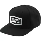100% Icon Snapback Cap Maat