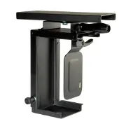 Roline mini PC houder uitschuifbaar, draaibaar, zwart