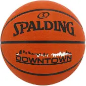 Spalding Downtown Sz7 Rubber Basketbal