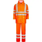 Lyngsøe Rainwear Lr552 Regenset Waterdicht Winddicht Reflecterend | Maat: XL
