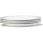 HEMA Ontbijtbord Ø21cm Alledag porselein wit - 4 stuks (wit)