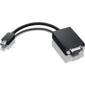 Lenovo DisplayPort naar VGA adapter zwart [] - 03X6402