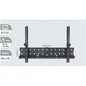 VivoLink VLMW4065T Projectorbevestiging Wand (Muur), Projectorbevestiging, Zwart