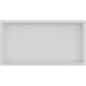 Guido Gusto Mat Wit RVS Inbouwnis met tegelflens 30x60x7cm