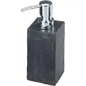 Wenko Zeepdispenser Slate Rock antraciet polyresin 250ml - Zeeppompje