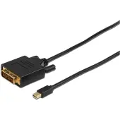 Microconnect MDPDVI2B video kabel adapter 2 m Mini DisplayPort DVI-D Zwart